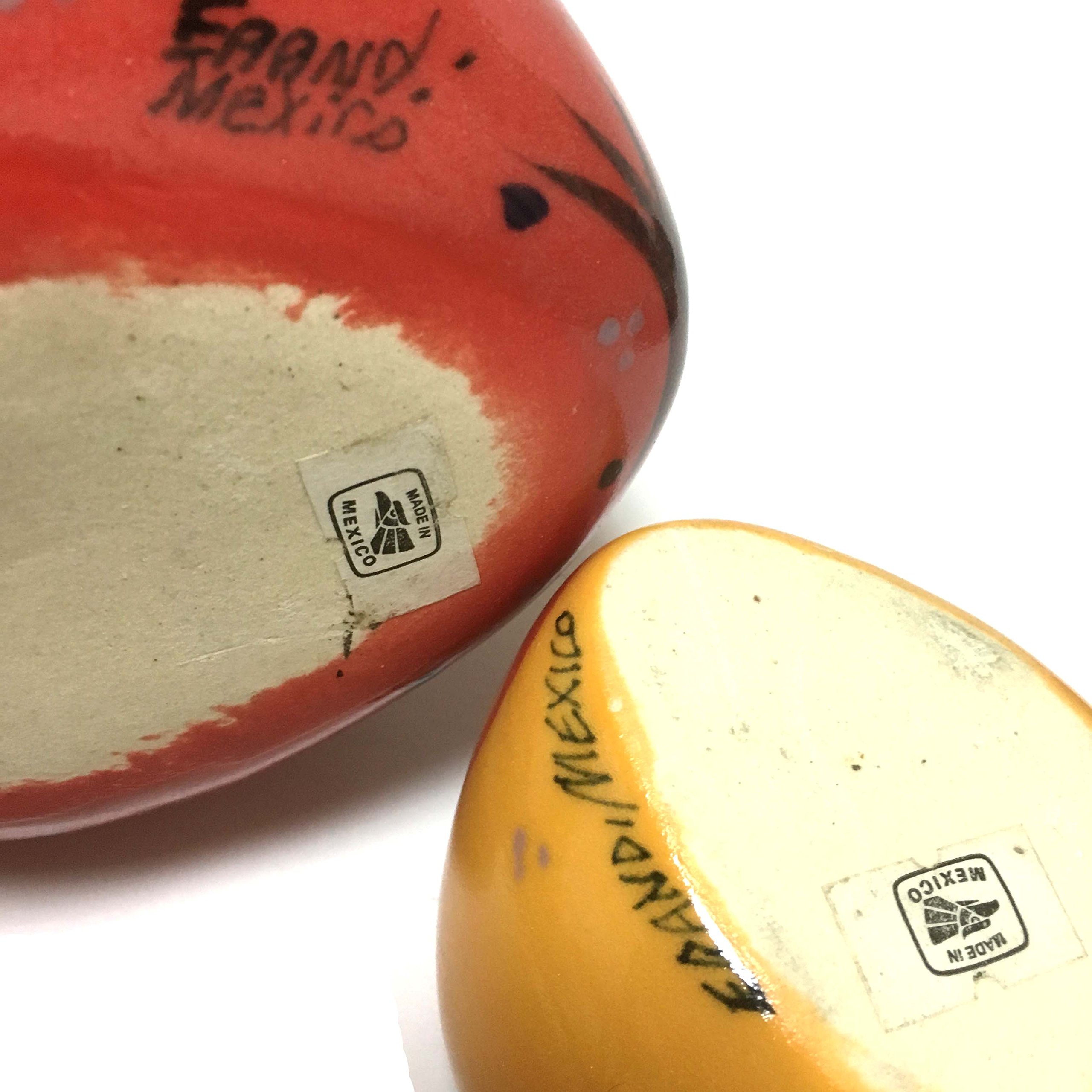 メキシコ　トナラ焼　鳥　2個セット Amazon.co.jp: メキシコ トナラ焼き ふくろう 2点セット 陶器